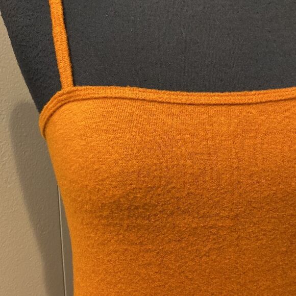 NEW Elan Smal Tank Spaghetti Strap Burnt Orange Soft Polyester/rayon/spandex - Picture 2 of 6
